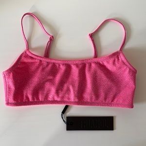 MICA - pitaya sparkle Triangl bathing suit